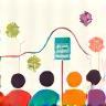 Abstract illustration of people connected by lines